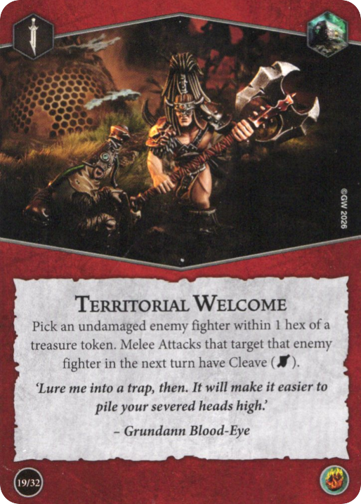 Territorial Welcome